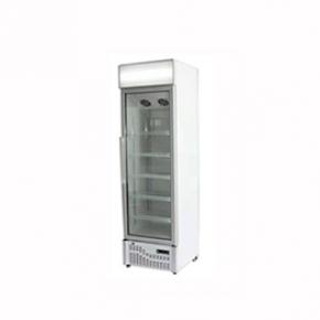 Upright freezer for ice cream